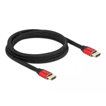 HDMI Cable DeLOCK Ultra High Speed 48 Gbps 8K 60 Hz Red 2 m