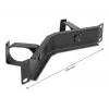Cable management panel DeLOCK 10 inch 1U black with hooks