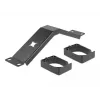Cable management panel DeLOCK 10 inch 1U black with hooks
