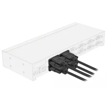 Serial Cable DeLOCK 87785 Black 2m DB-9