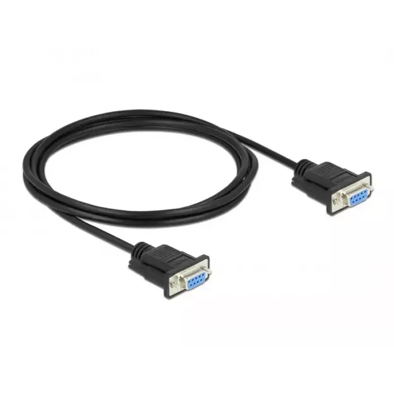 Serial Cable DeLOCK 87785 Black 2m DB-9