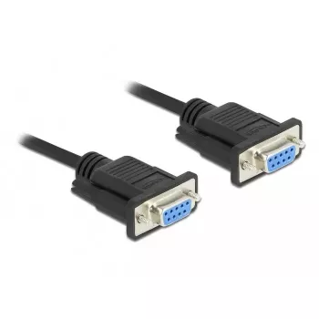 Serial Cable DeLOCK 87785 Black 2m DB-9