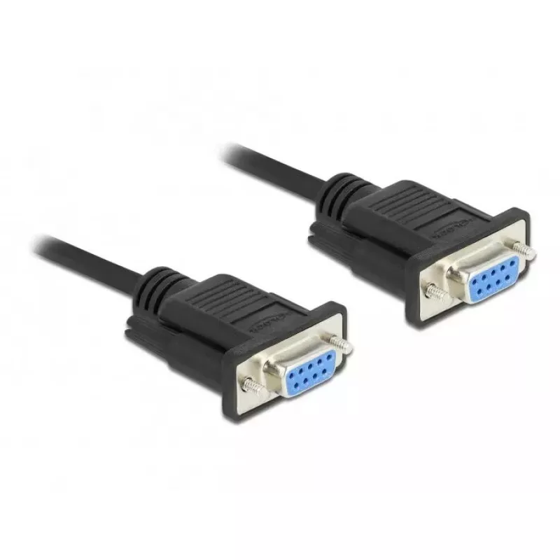 Serial Cable DeLOCK 87785 Black 2m DB-9