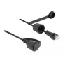 DeLOCK Network Cable RJ45 plug to RJ45 plug Cat.6 STP 3m IP68 waterproof