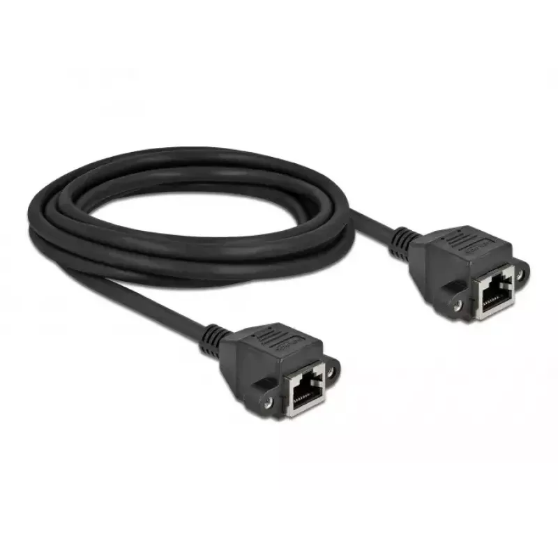 Network Extension Cable DeLOCK Cat.6A 3m Black