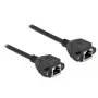 Network Extension Cable DeLOCK Cat.6A 3m Black