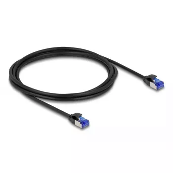 Network Cable DeLOCK RJ45 Cat.6A S/FTP Slim 2m Black