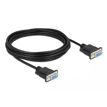 Serial Cable DeLOCK 87784 Black 5m DB-9