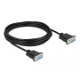 Serial Cable DeLOCK 87784 Black 5m DB-9