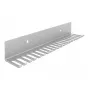 Cable holder DeLOCK 318 x 65 mm wall mounting grey