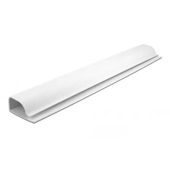 Cable duct DeLOCK 20885 under-table mounting 63 x 28 mm white 2 pcs