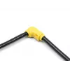 Cable clip DeLOCK 88123 yellow 8 pieces universal
