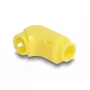 Cable clip DeLOCK 88123 yellow 8 pieces universal