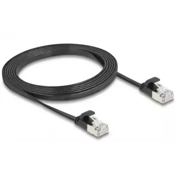 Networking Cable DeLOCK 81165 RJ-45 Cat6a 2m Black