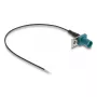 Coaxial cable DELOCK 90725, FAKRA Z male – 0.2 m, 1.13/0.2