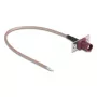 Coaxial cable DELOCK 90729 RG-316/U 0.2 m with FAKRA D connector, brown