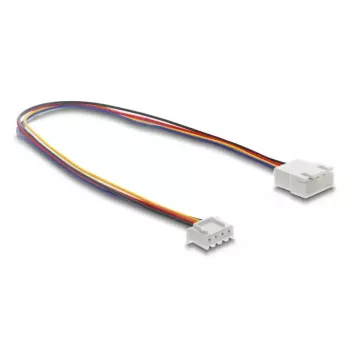 Cable extension DELOCK 90868 for computer cooling systems, PVC sleeve, 1.3 mm diameter, multicolour