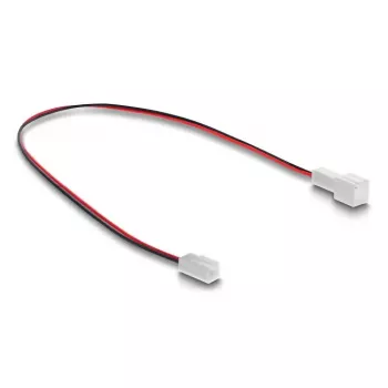 Cable extension for computer cooling system DELOCK 90869 — PVC, 1.3 mm diameter, black/red/white