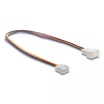 Cable extension DELOCK 90871 for computer cooling systems, PVC, 1.3 mm diameter, multicolour