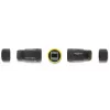 Connector adapter DELOCK RJ45 jack to RJ45 jack with M23 thread for Cat.6a/Cat.7, IP68, black