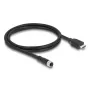 DELOCK M12 A-coded 17-pin (female) to HDMI (male) cable — 1 m, black