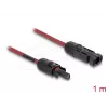 Cable DELOCK 90973 DL4 solar cable 6 mm² 1 m red/black male-to-female 1000 V DC