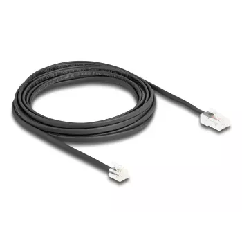 DeLOCK 88038 telephone cable 5 m Black RJ-45 RJ-11