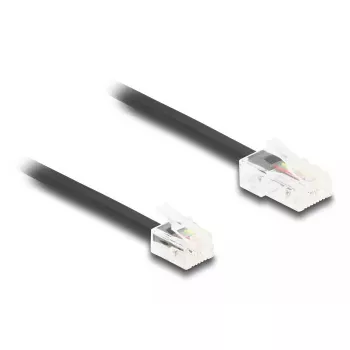 DeLOCK 88038 telephone cable 5 m Black RJ-45 RJ-11