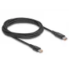 DeLOCK USB 2.0 Fast Charging Cable USB Type-C male to male 1.20 m 140 W