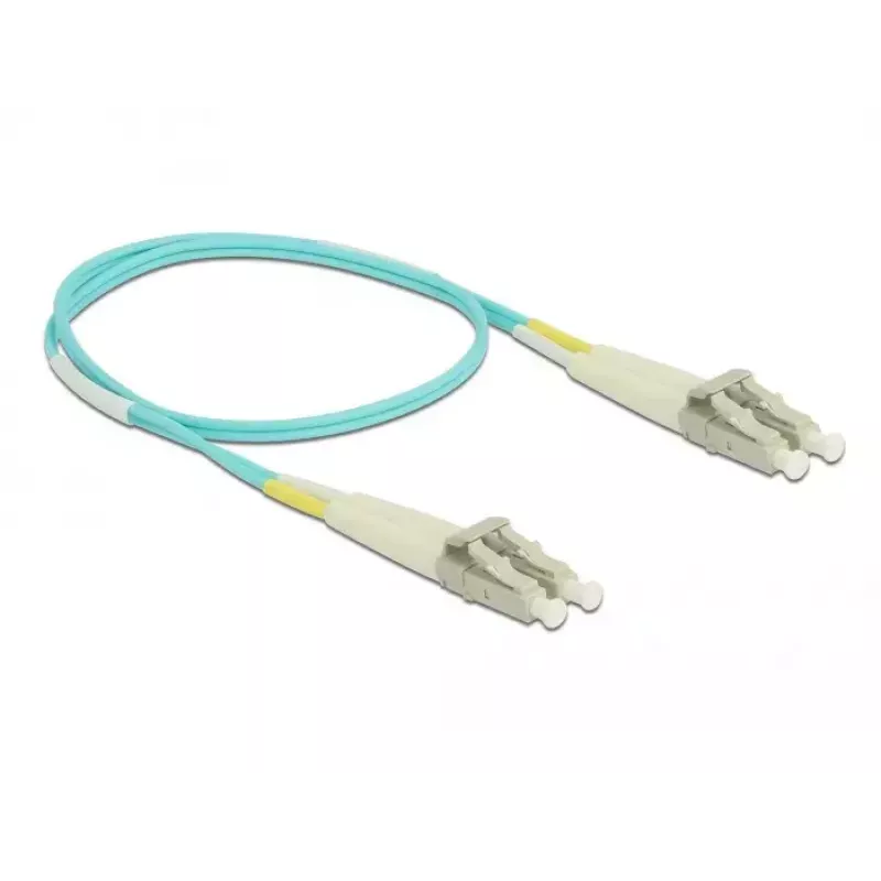 Optical Fibre Cable DeLOCK LC to LC Multi-mode OM3 0.5 m