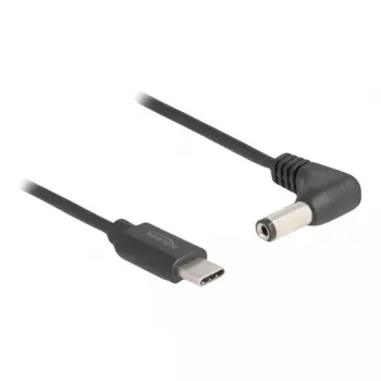 DeLOCK 85398 power cable Black 1.5 m USB C 5.5 x 2.1 mm