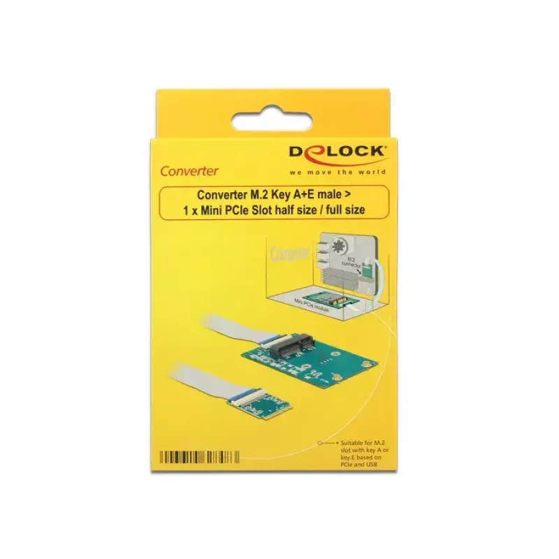 Interface Card DeLOCK 62848 Internal M.2 Mini PCI Express