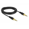 Audio Cable DeLOCK 85551 3m 3.5mm Black