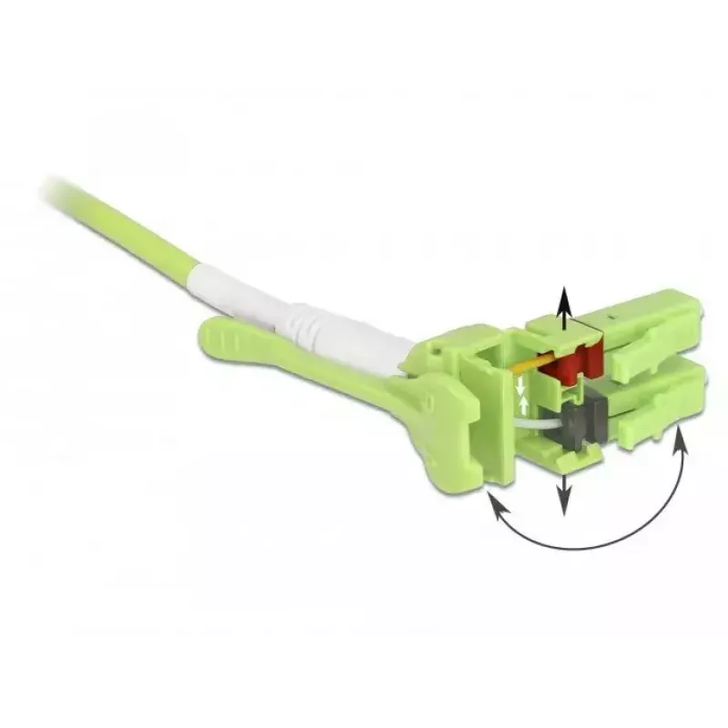 Fibre Optic Cable DeLOCK 85689 2m LC Green