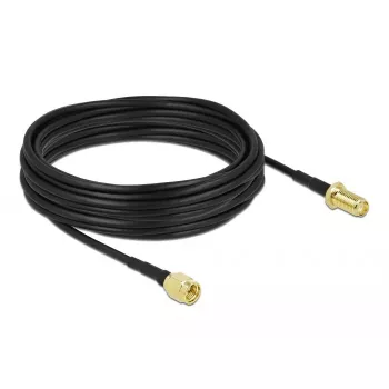 Antenna Cable DeLOCK SMA plug to SMA jack LMR/CFD100 10 m