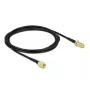 Antenna Cable DeLOCK SMA plug to SMA jack LMR/CFD100 2 m