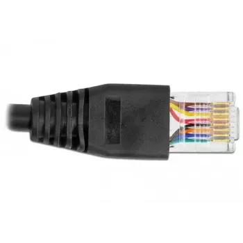 Serial Connection Cable DeLOCK 64159 USB Type-A to RS-232 RJ45 0.5m Black