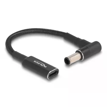 DeLOCK Adapter cable USB Type-C female to Sony 6.0 x 4.3 mm male 90° 15 cm