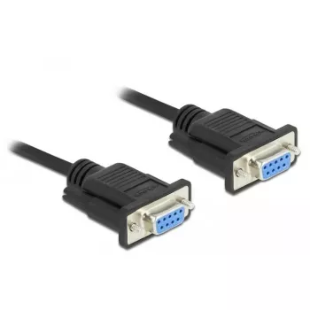 Serial Cable RS-232 D-Sub 9 female to female null modem DeLOCK 87516