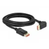 DisplayPort cable DeLOCK 87052 8K 60Hz 3m male to male 90° downwards