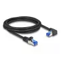 Network Cable DeLOCK RJ45 Cat.6A S/FTP 3m Black