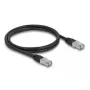 Network Cable DeLOCK RJ45 Cat.6A S/FTP 1m Black