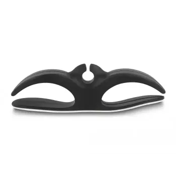 Cable holder DeLOCK 18443 self-adhesive 3 pieces black grey white