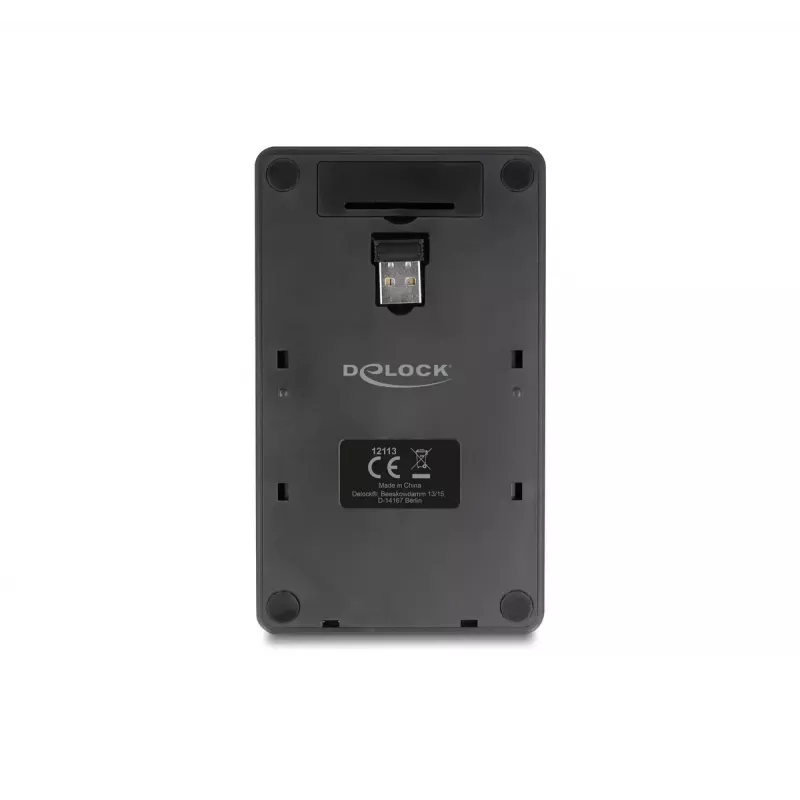 Numeric Keypad DeLOCK 12113 USB Black 20 Keys Universal