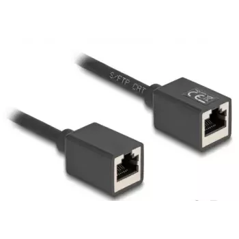 Networking cable DeLOCK 90324 RJ-45 Cat6a 0.5m Black