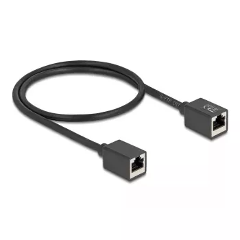 Networking cable DeLOCK 90324 RJ-45 Cat6a 0.5m Black