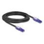 Networking Cable DeLOCK 80928 RJ-45 Cat6 3 m Black Violet