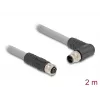 DeLOCK sensor/actuator cable 80548 2 m RST M12 Grey
