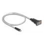 DeLOCK Adapter USB Type-C to Serial RS-422/485 male 6 pin terminal block 0.5 m