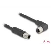 DeLOCK sensor/actuator cable 80527 5 m RST M12 Black